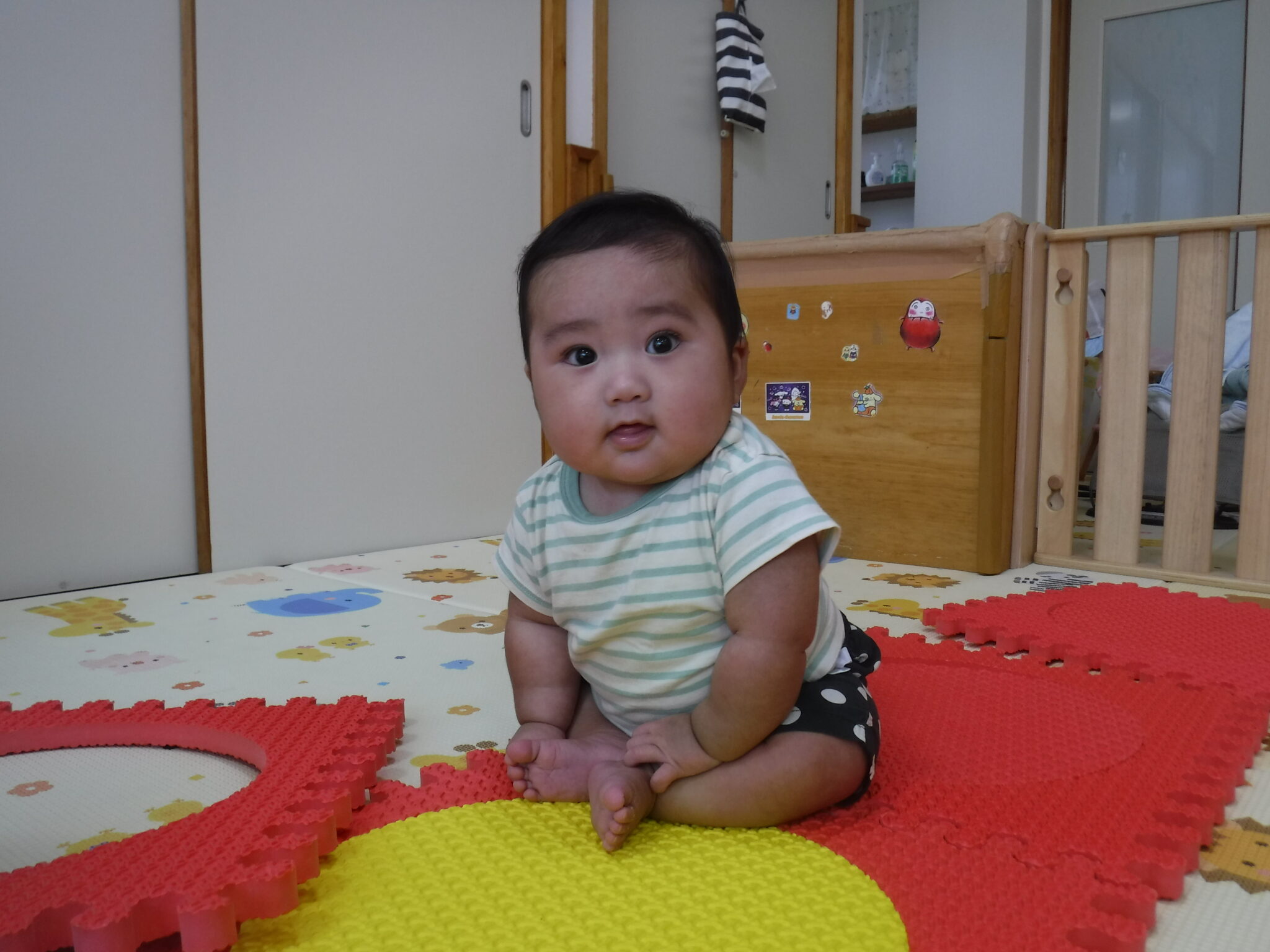 ～0歳児　たんぽぽ組の様子～