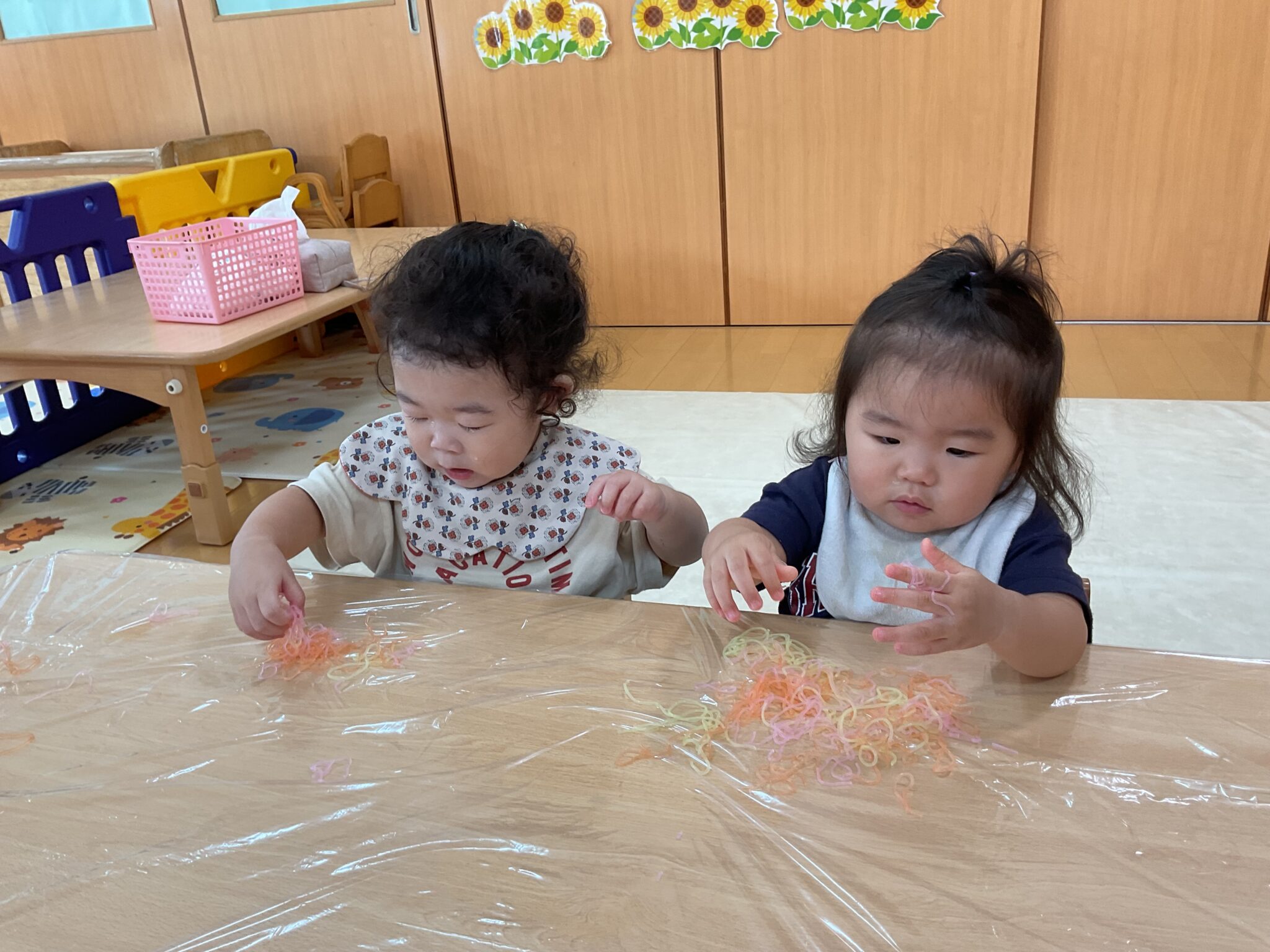 ～1歳児　ちゅうりっぷ組の様子～