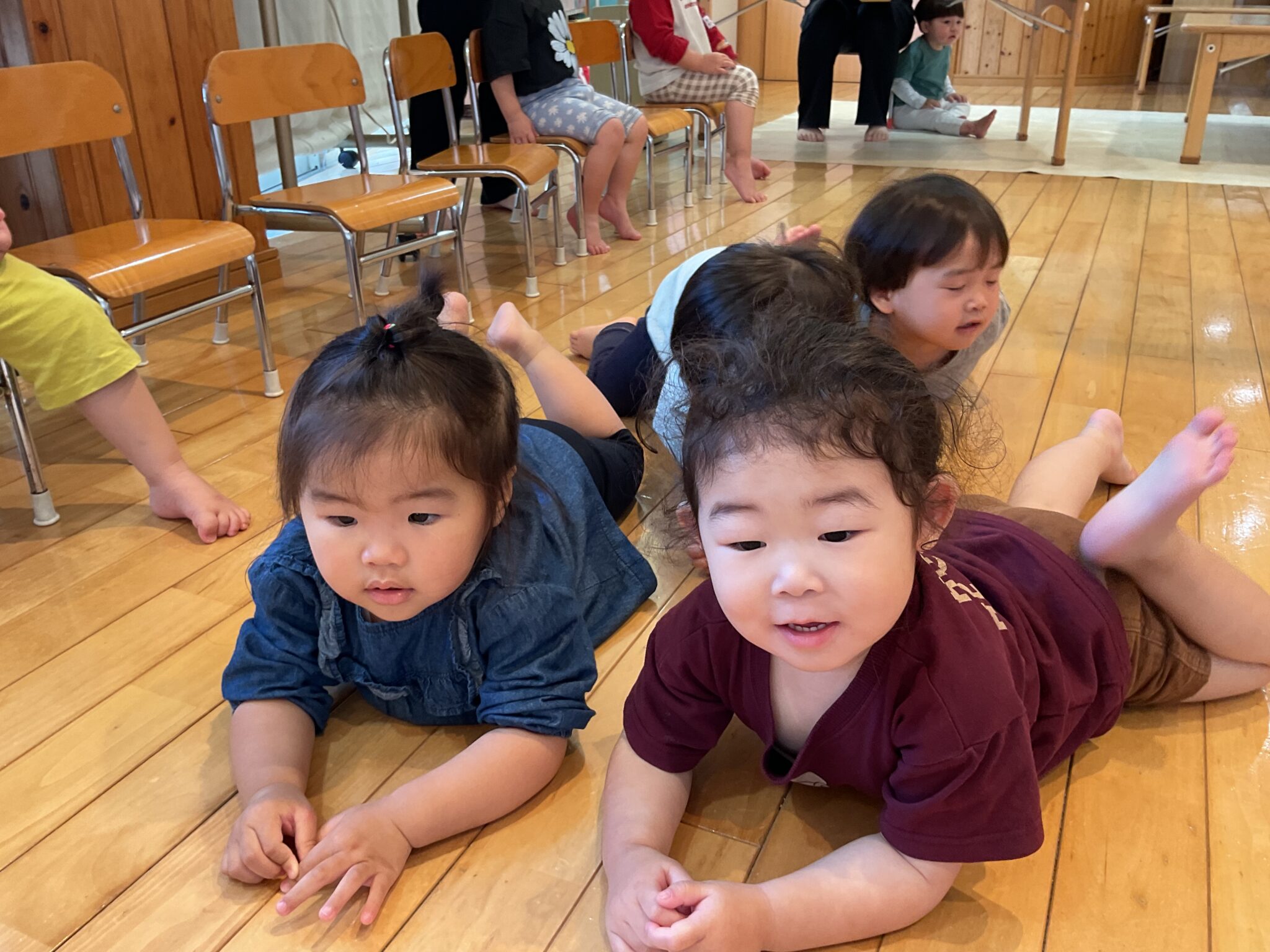 ～2歳児　もも組の様子～